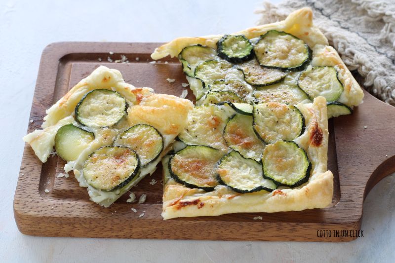 sfogliata di zucchine