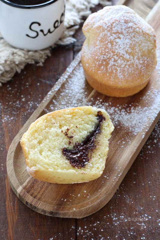 muffin cuore morbido monoporzione in friggitrice ad aria