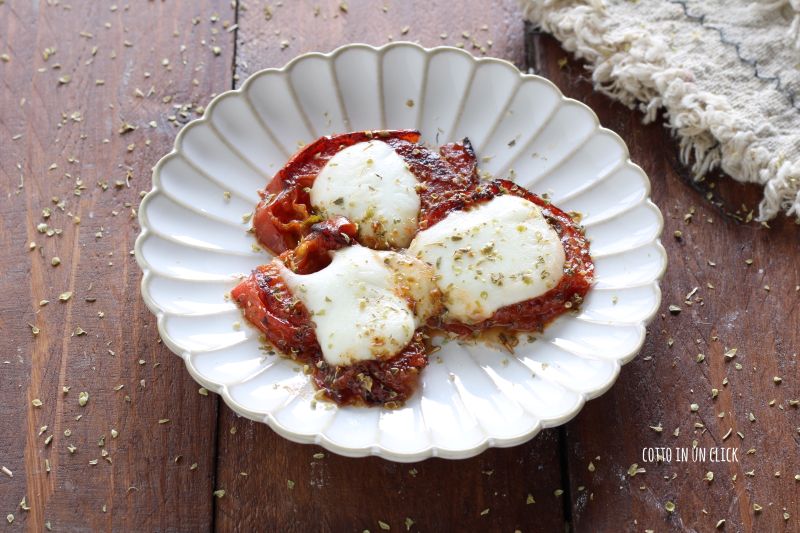 caprese filante in padella