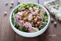 Insalata di ceci, tonno e cipolla