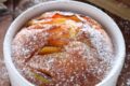 Tortino alle pesche e yogurt in friggitrice ad aria