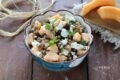 Insalata di lenticchie con feta, melone e menta