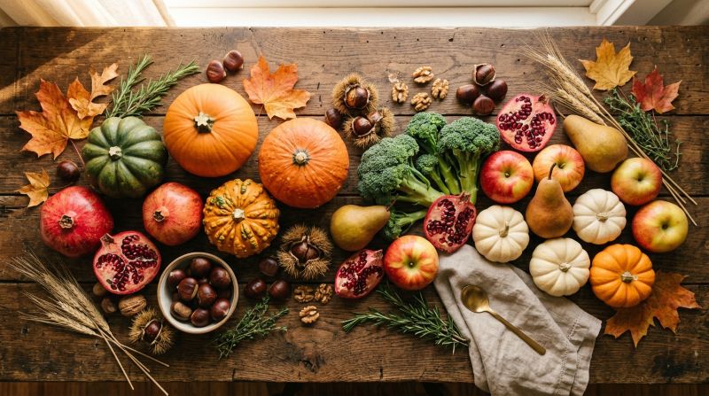 zero sprechi in autunno: da zucca a mele e cavoli
