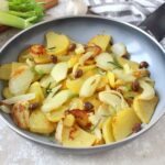 finocchi e patate in padella