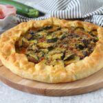 torta salata con zucchine prosciutto cotto e stracchino