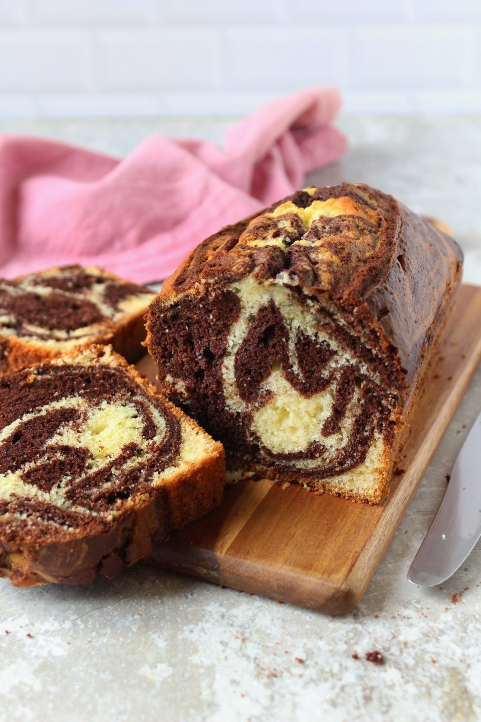 plumcake marmorizzato