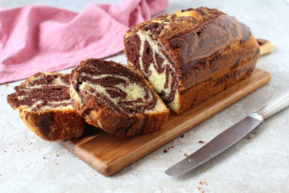 plumcake marmorizzato