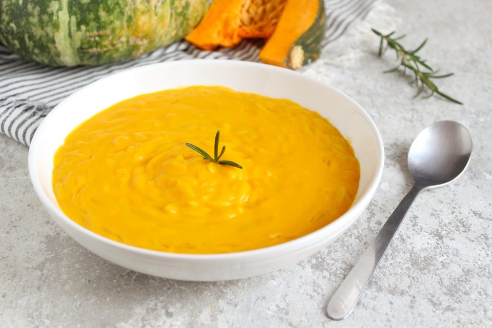 risoni alla zucca