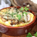 polenta taleggio e funghi