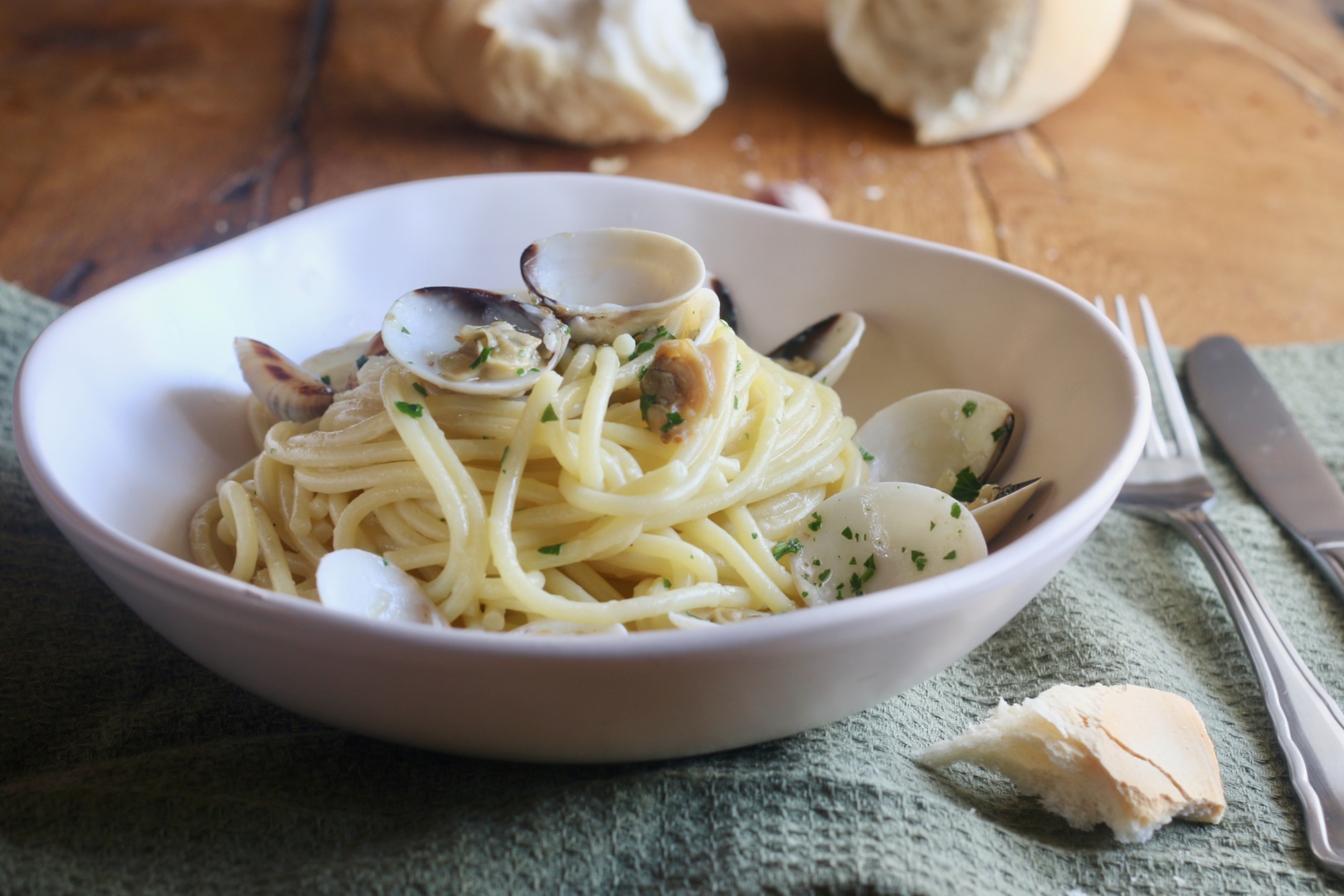 Spaghetti Con Le Vongole - Creando Si Impara