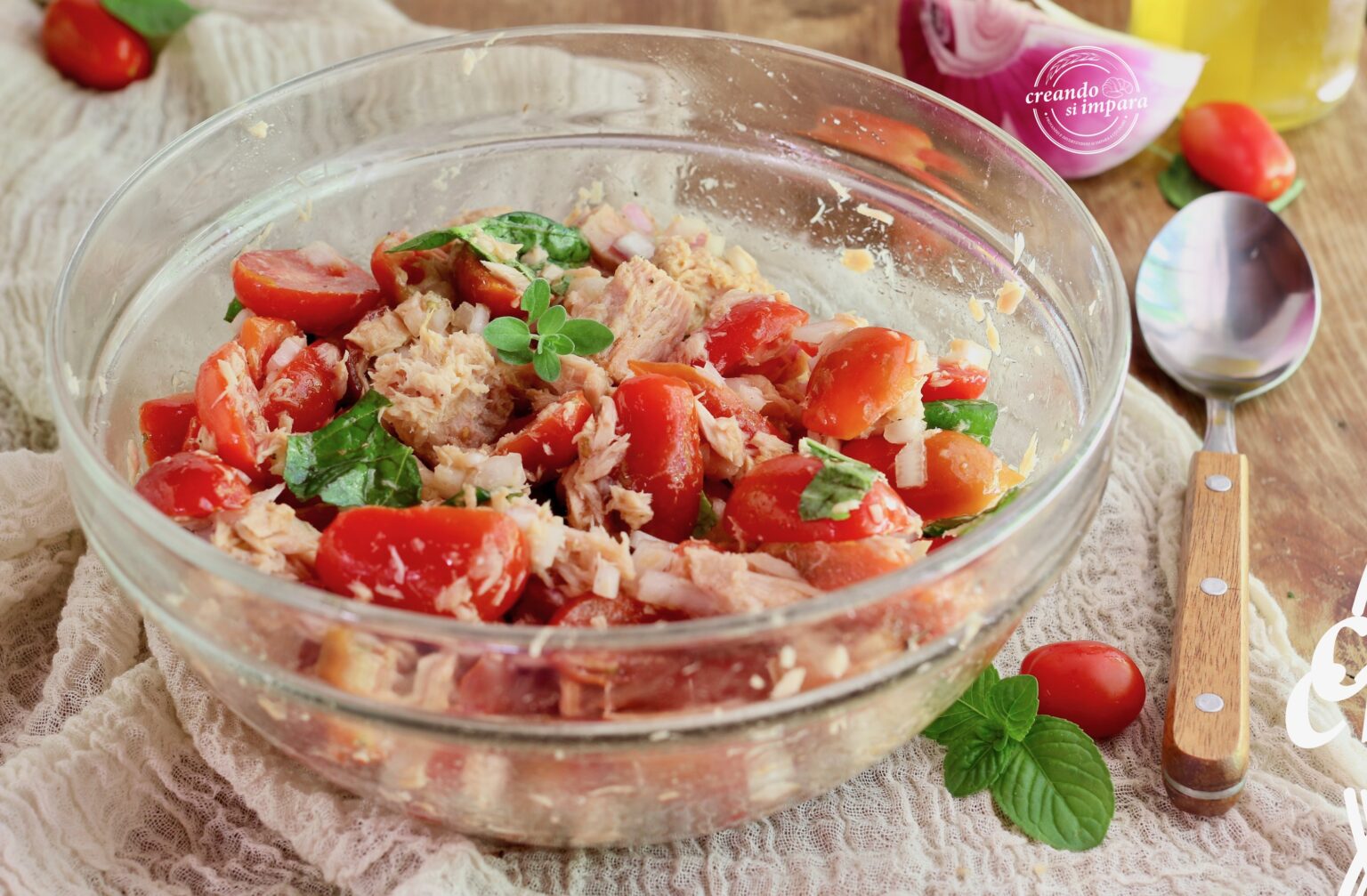 Insalata Tonno E Pomodoro Creando Si Impara