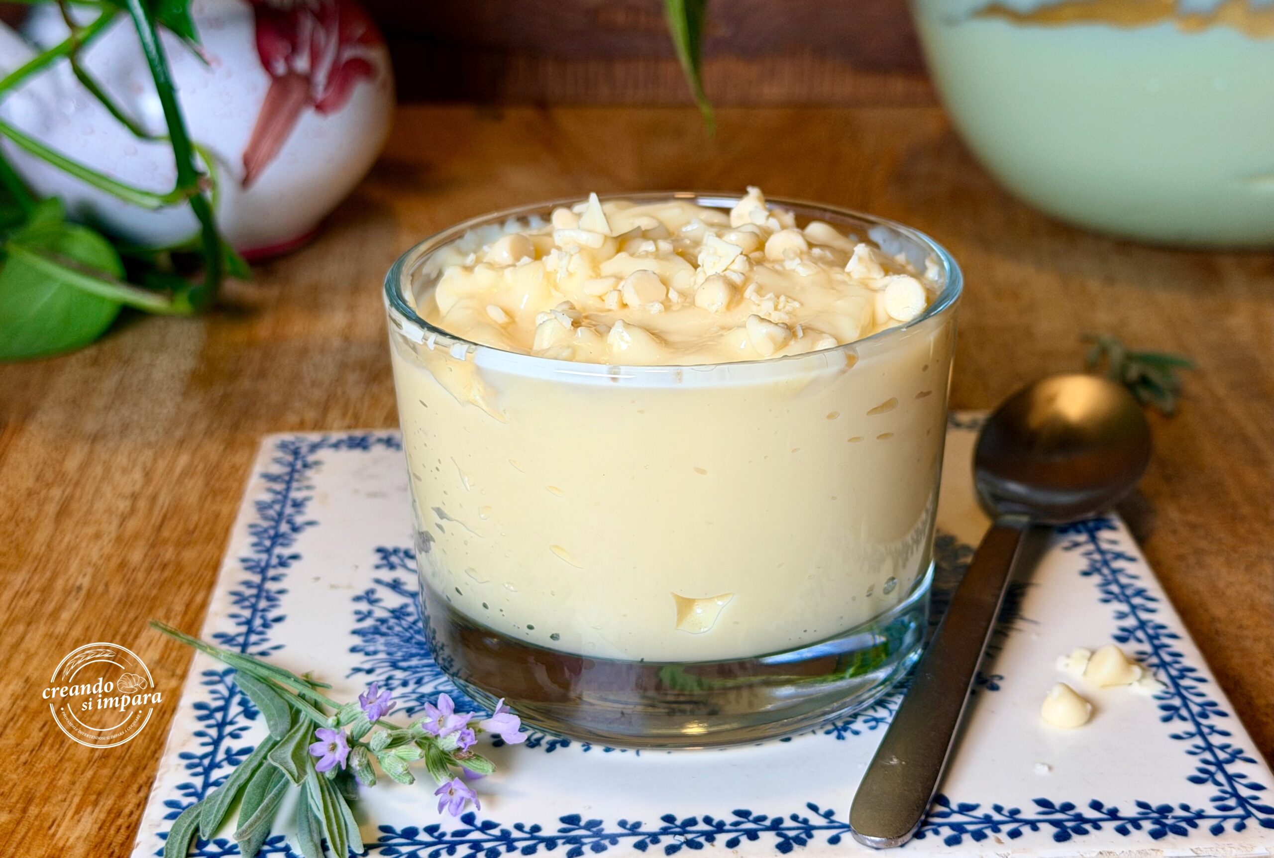 Crema pasticcera al cioccolato bianco
