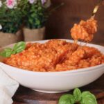 risotto alla pizzaiola con asiago