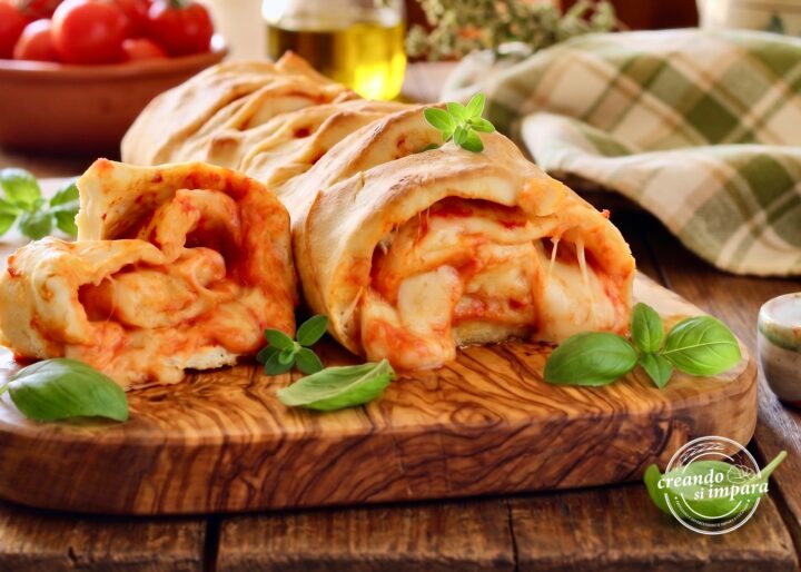 pizza arrotolata