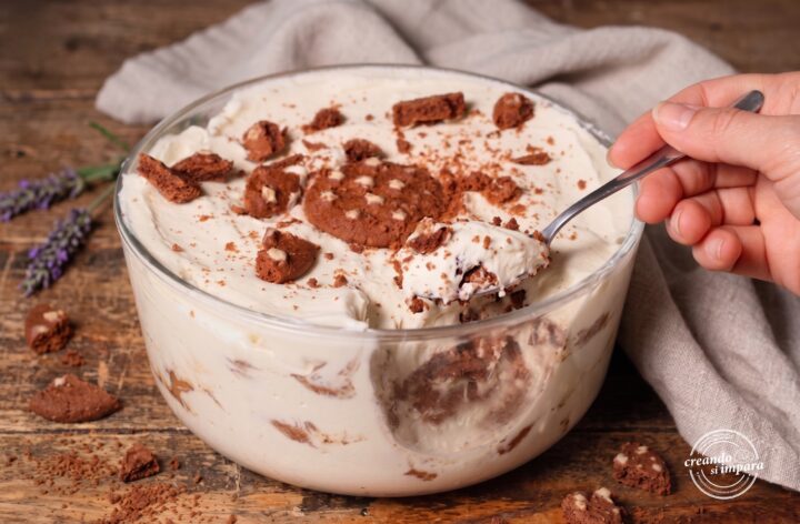 Dolce cremoso con Pan di Stelle
