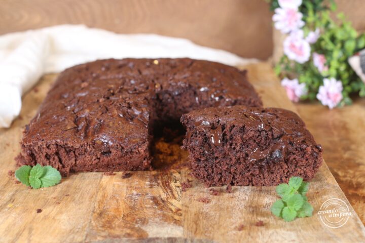 Crazy cake al cioccolato