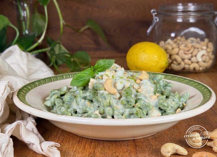 Spätzle agli spinaci senza uova