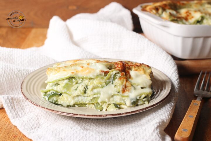 lasagne verdi ricotta e zucchine 