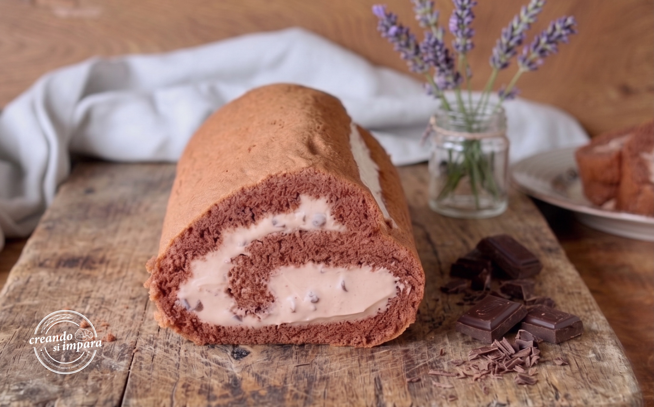 rotolo al cioccolato