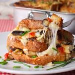 pasticcio di pane e melanzane