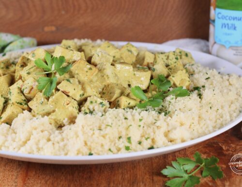 Curry di tofu