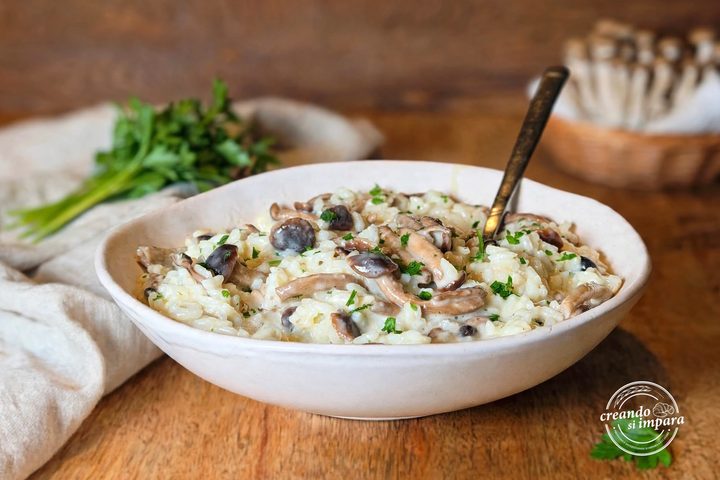 Risotto con i funghi
