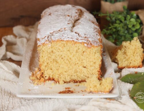 Plumcake al limone con farina d’avena