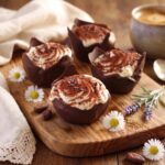 Tiramisù in coppetta di cioccolato