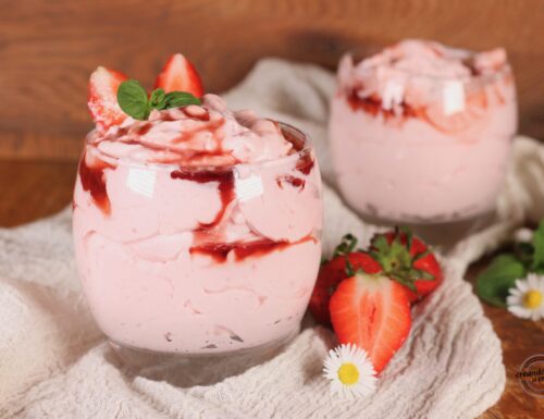 Spumone alle fragole