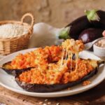 melanzane ripiene di riso