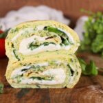 fritta di zucchine arrotolata fredda