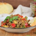 insalata di lenticchie e peperoni