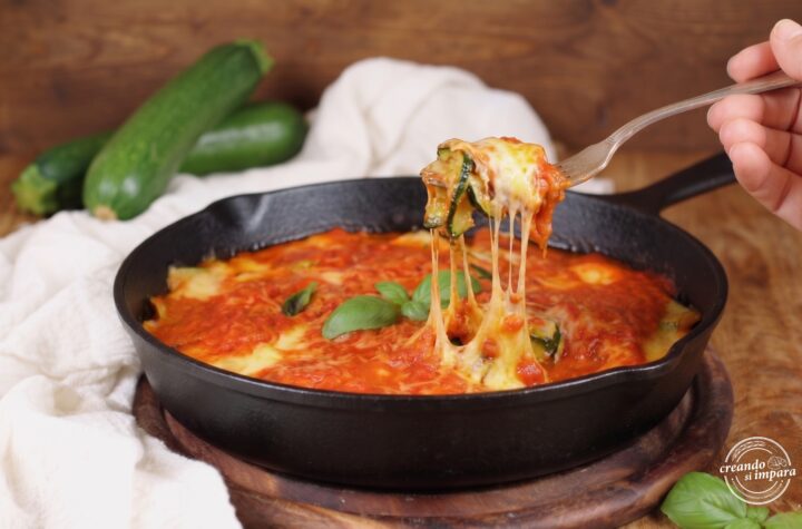 parmigiana di zucchine in padella