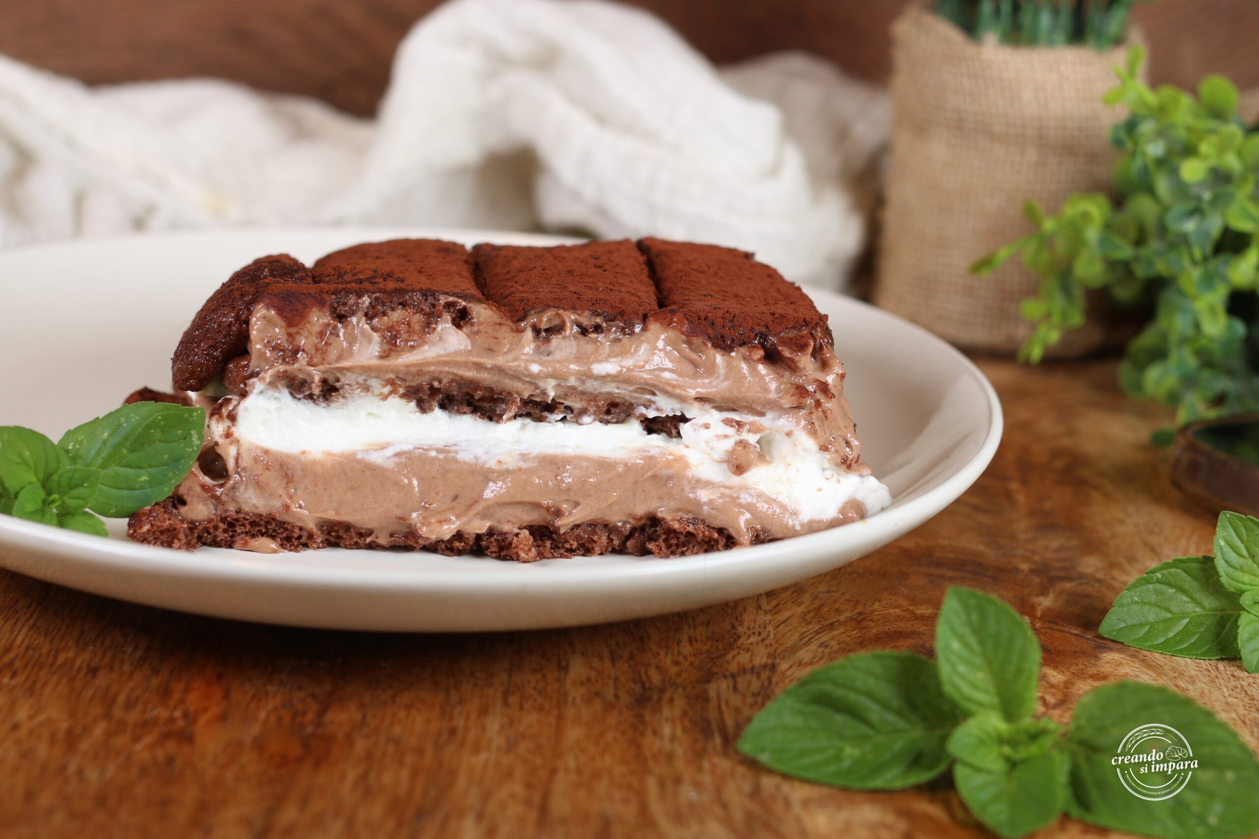 torta di pavesini al cioccolato