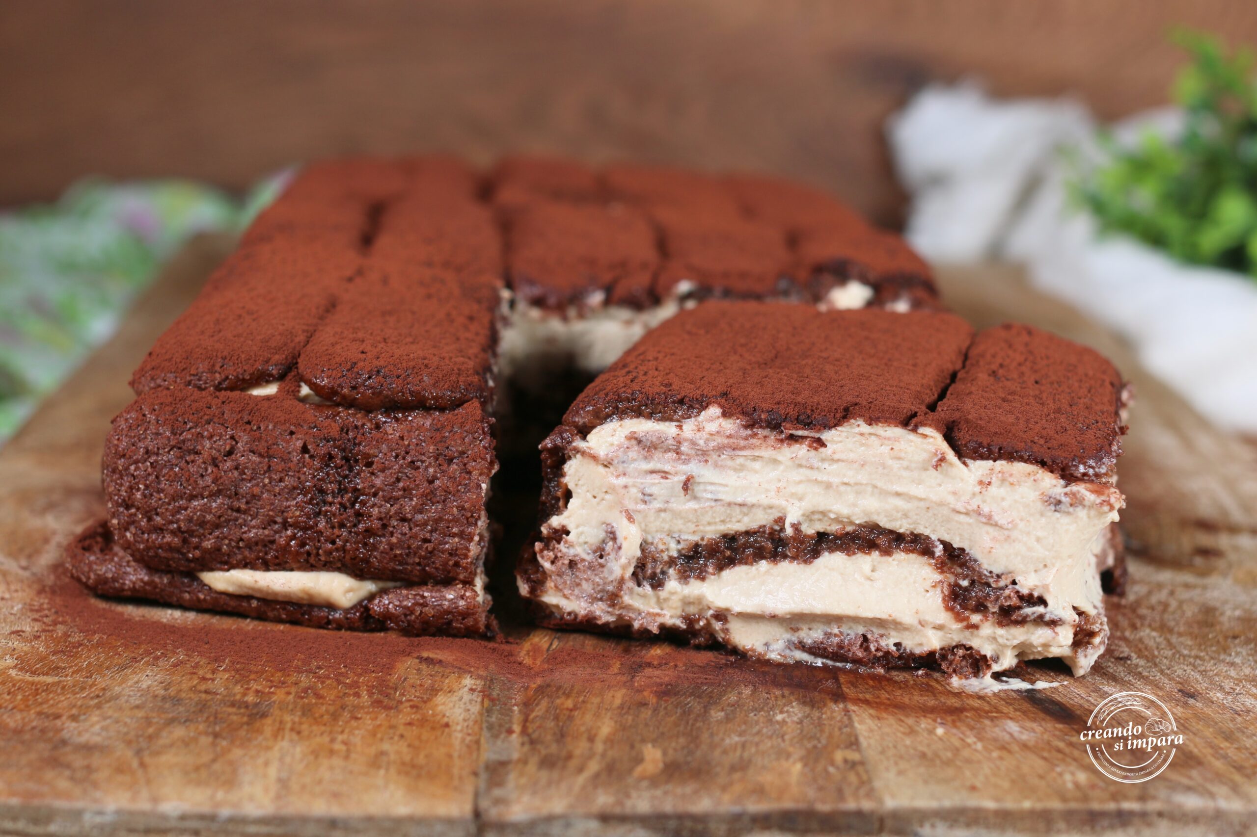 torta fredda di Pavesini paradiso al caffè