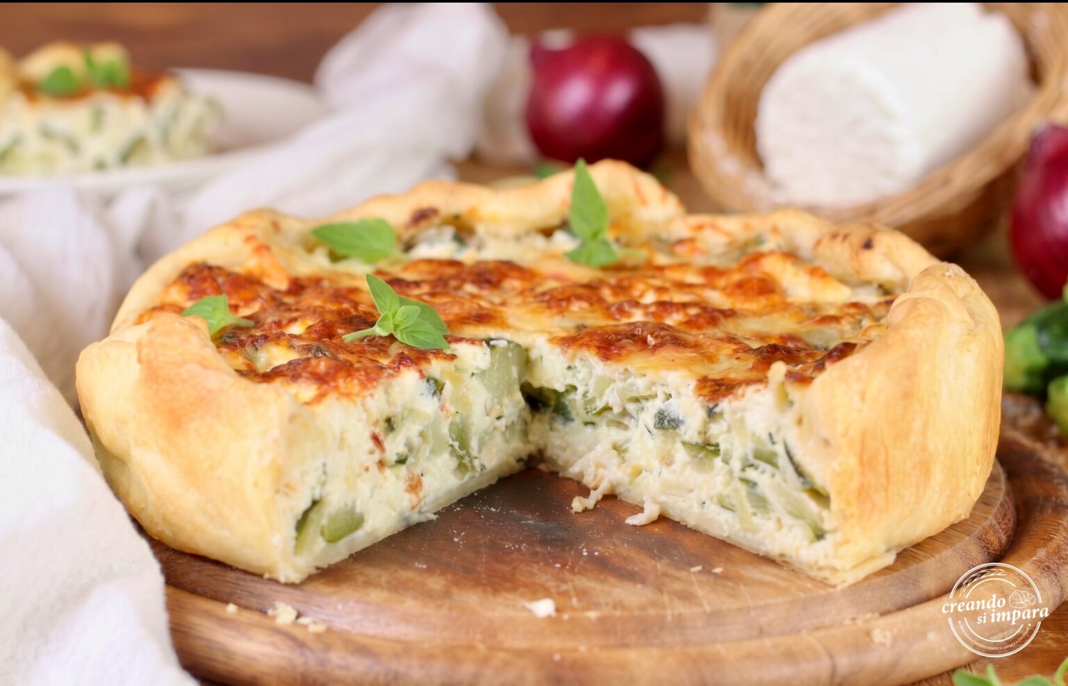 Torta Salata Zucchine E Ricotta Ricetta Facile