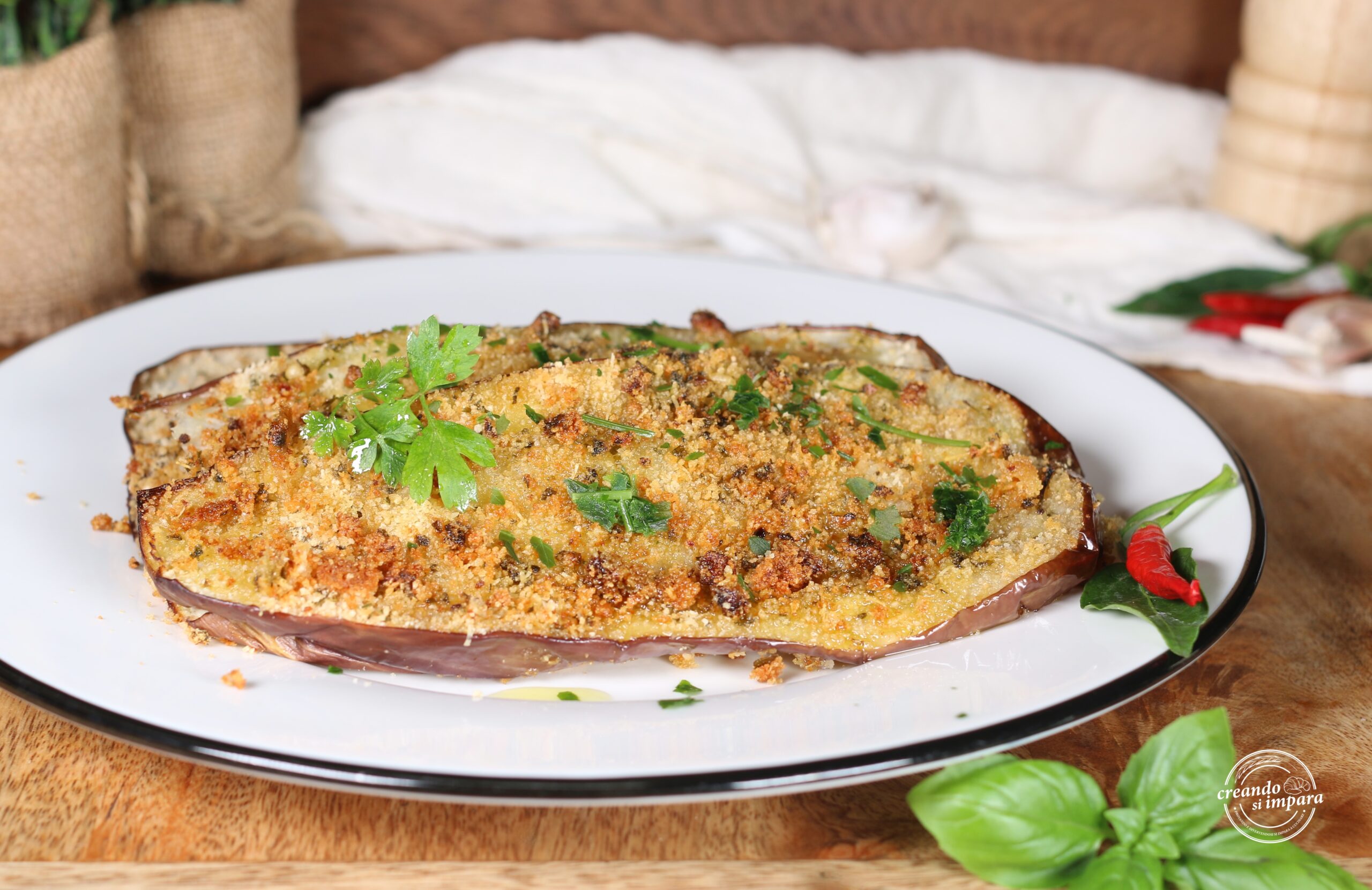 melanzane gratinate velocissime
