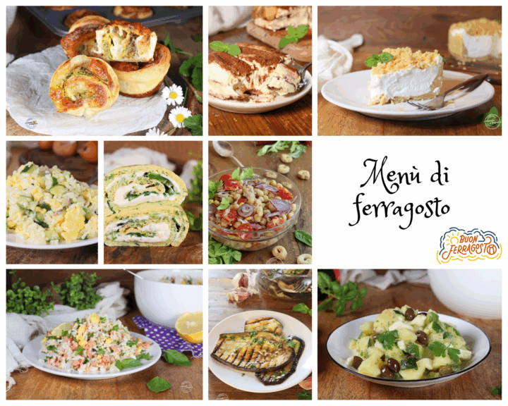 Raccolta di ricette per ferragosto