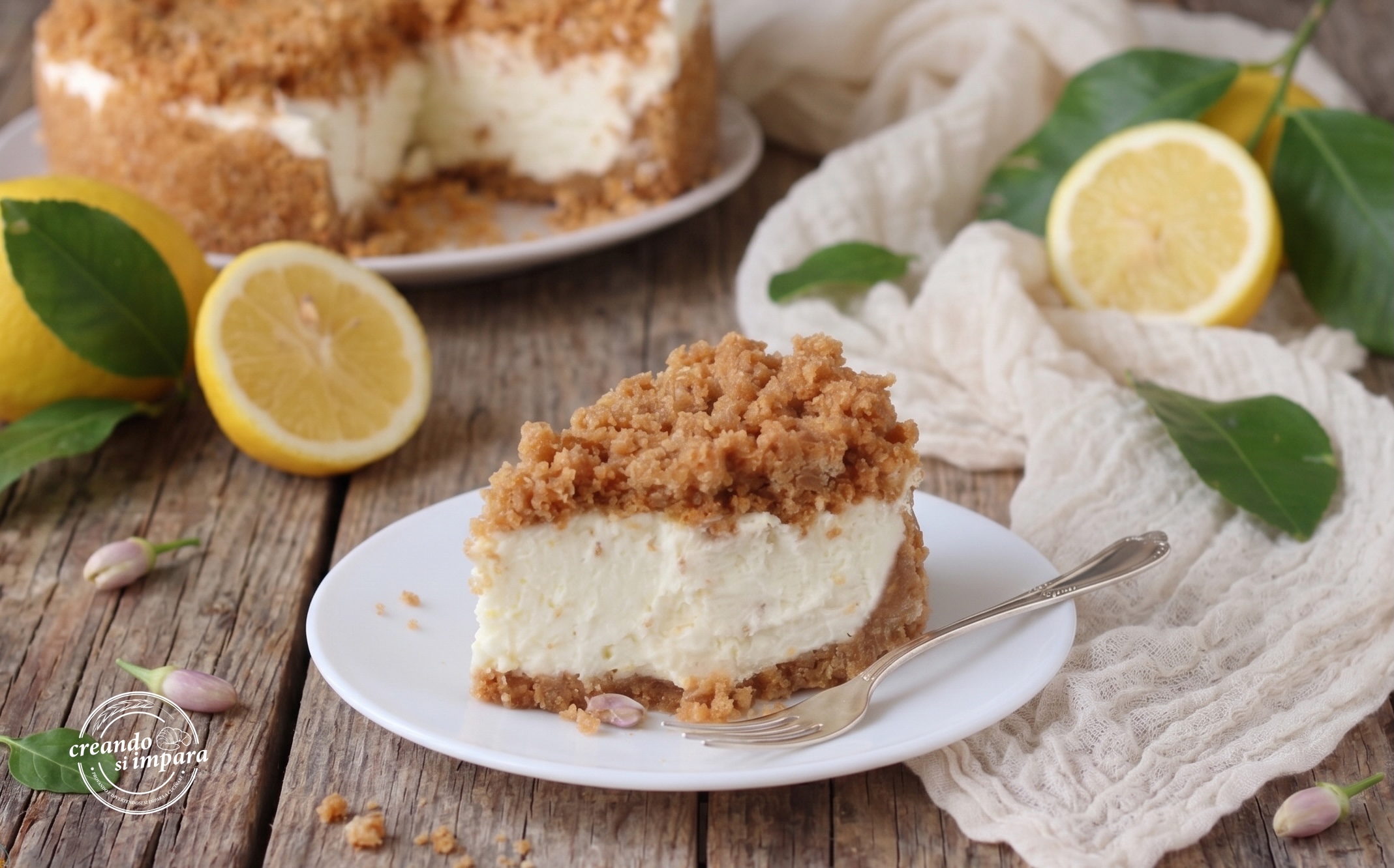 Sbriciolata fredda al limone
