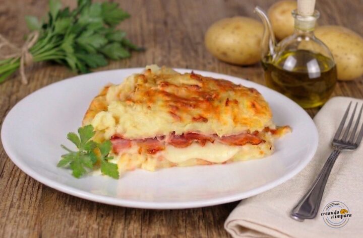 Gateau di patate vegetariano