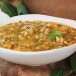 zuppa di zucca e lenticchie