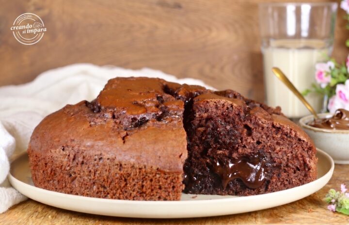 Torta nua alla nutella