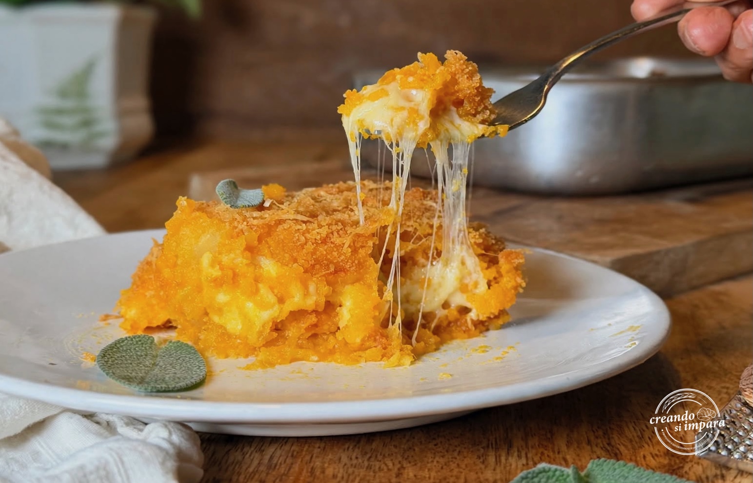 sformato di zucca e patate