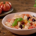 insalata di riso pomodoro e mozzarella