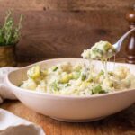 Risotto alle zucchine e asiago