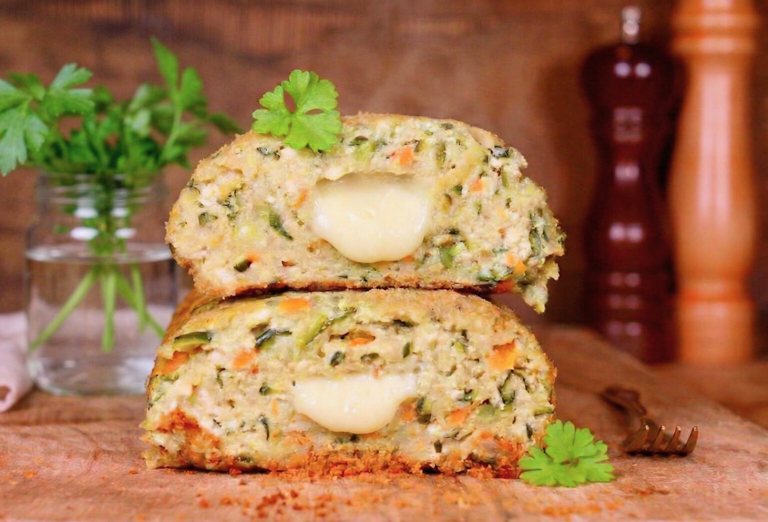 Polpettone Di Ricotta E Zucchine Filante: Ricetta