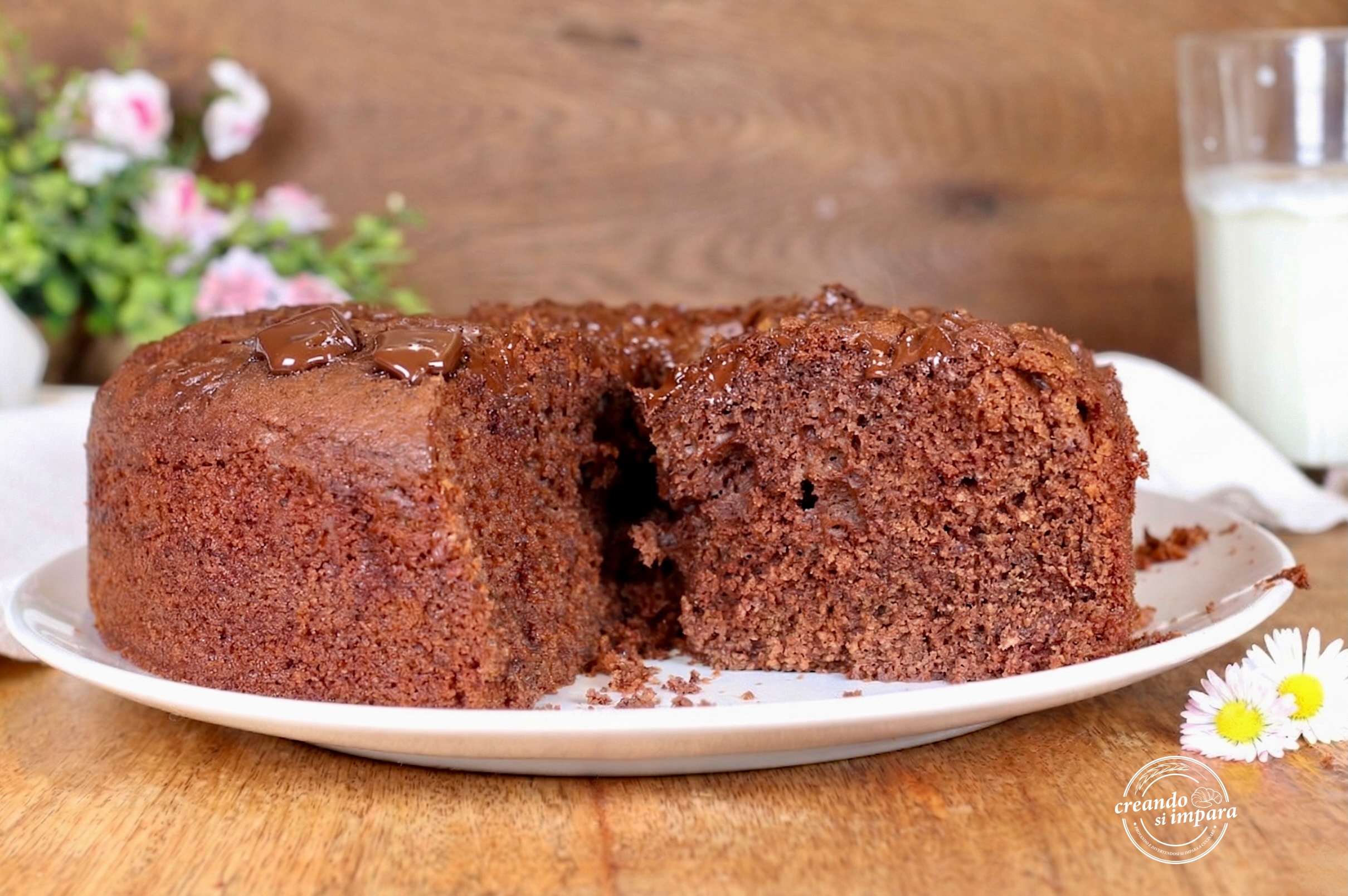 torta al cioccolato fondente