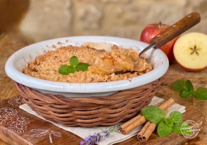 crumble alle mele 