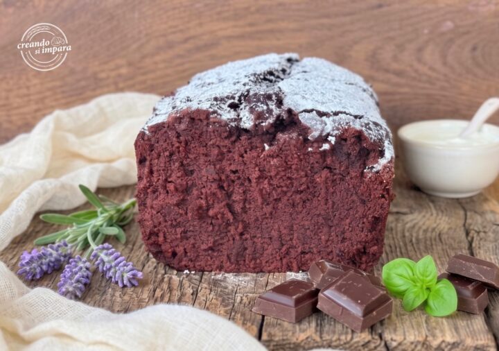 plumcake kefir e cioccolato