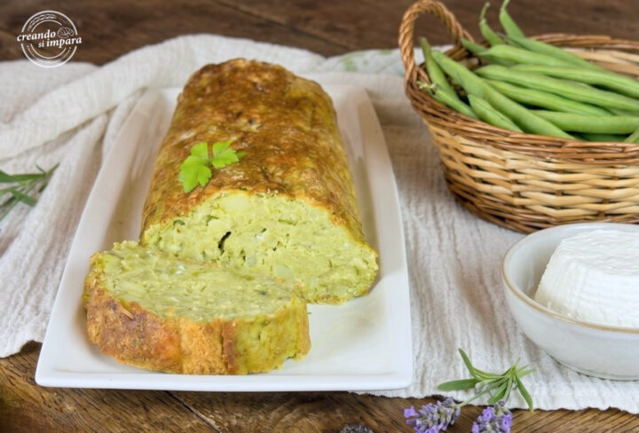 polpettone fagiolini e patate